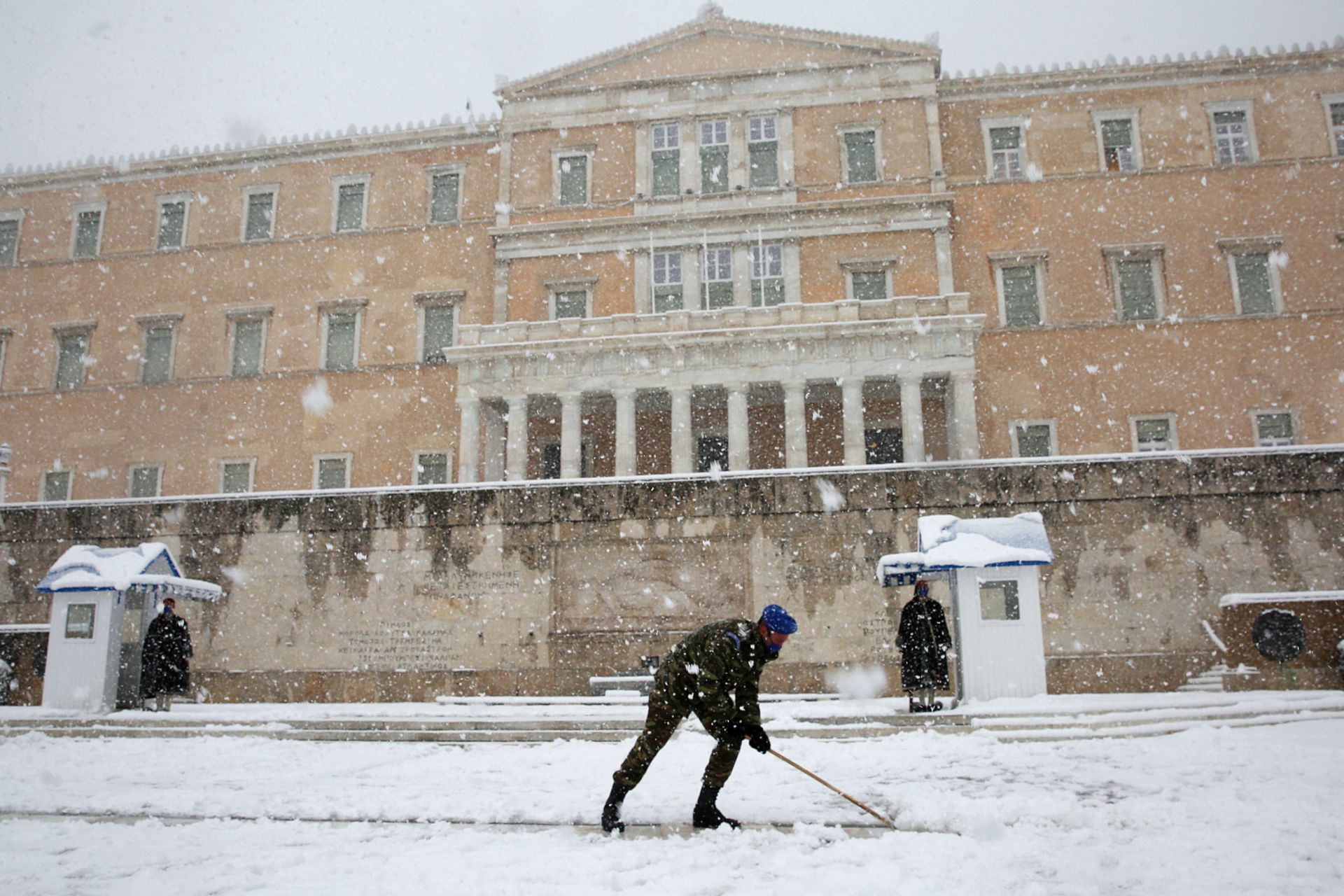 Csaknem kilencven éve nem volt ekkora hó Görögországban