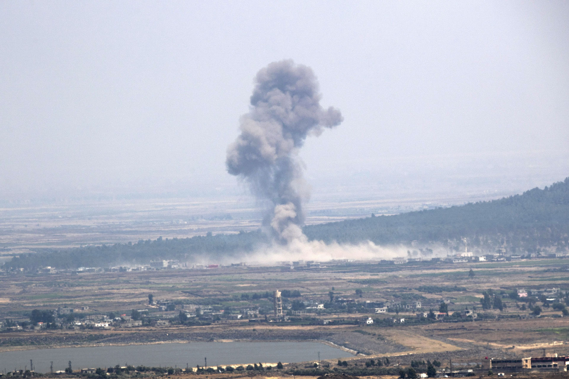 Szíriai célpontokra mért légicsapást Izrael