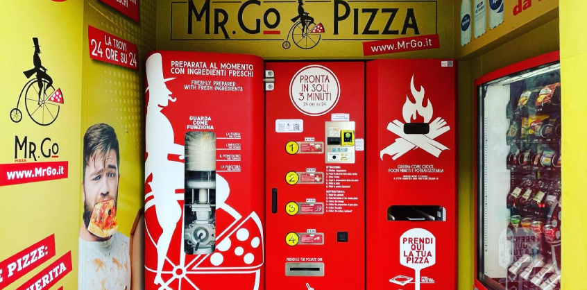 Volt, aki elborzadva fogadta az első római pizza automatát