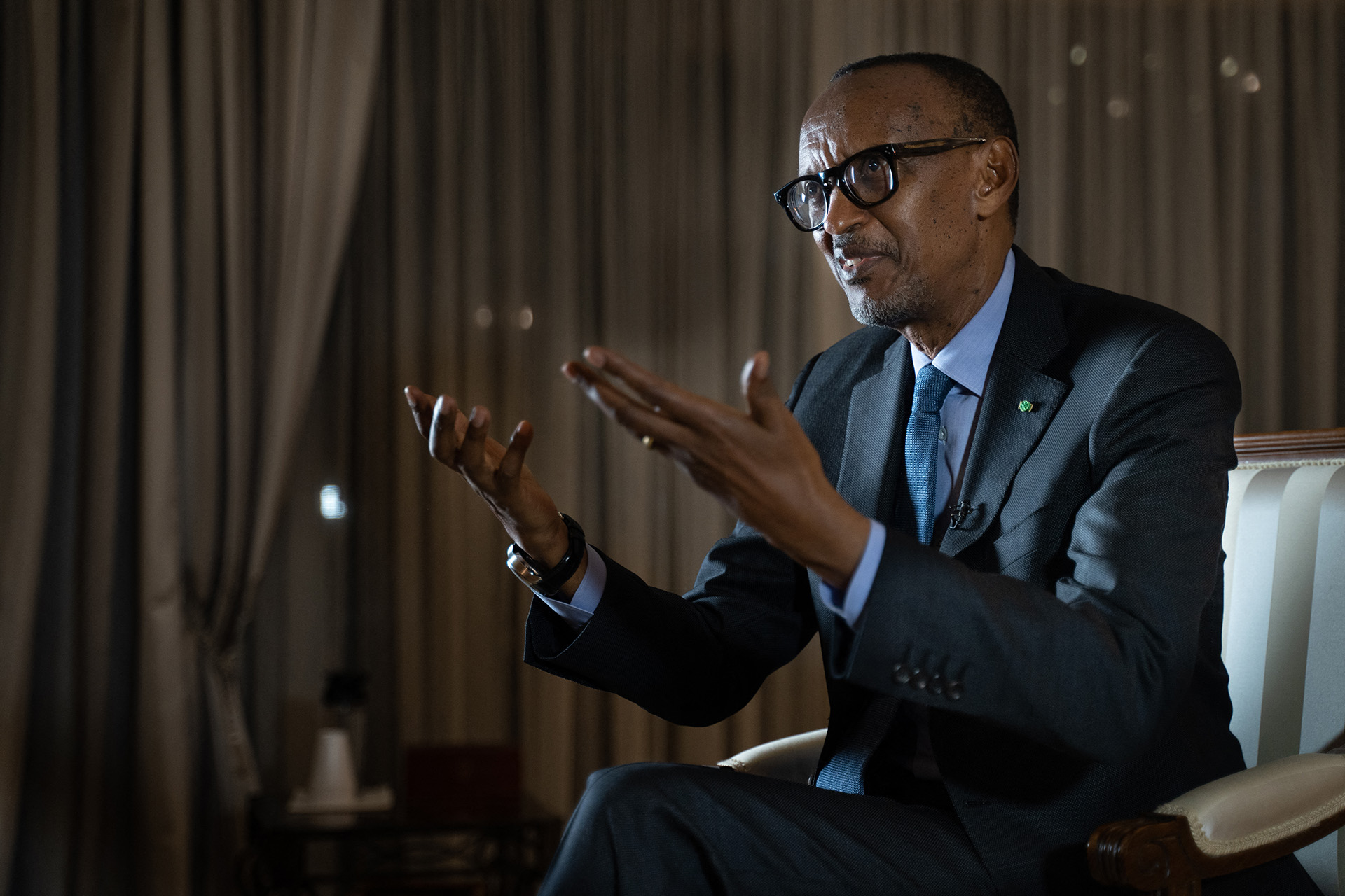Ruandai elnök: Nem jut elég oltóanyag a fekete kontinensre