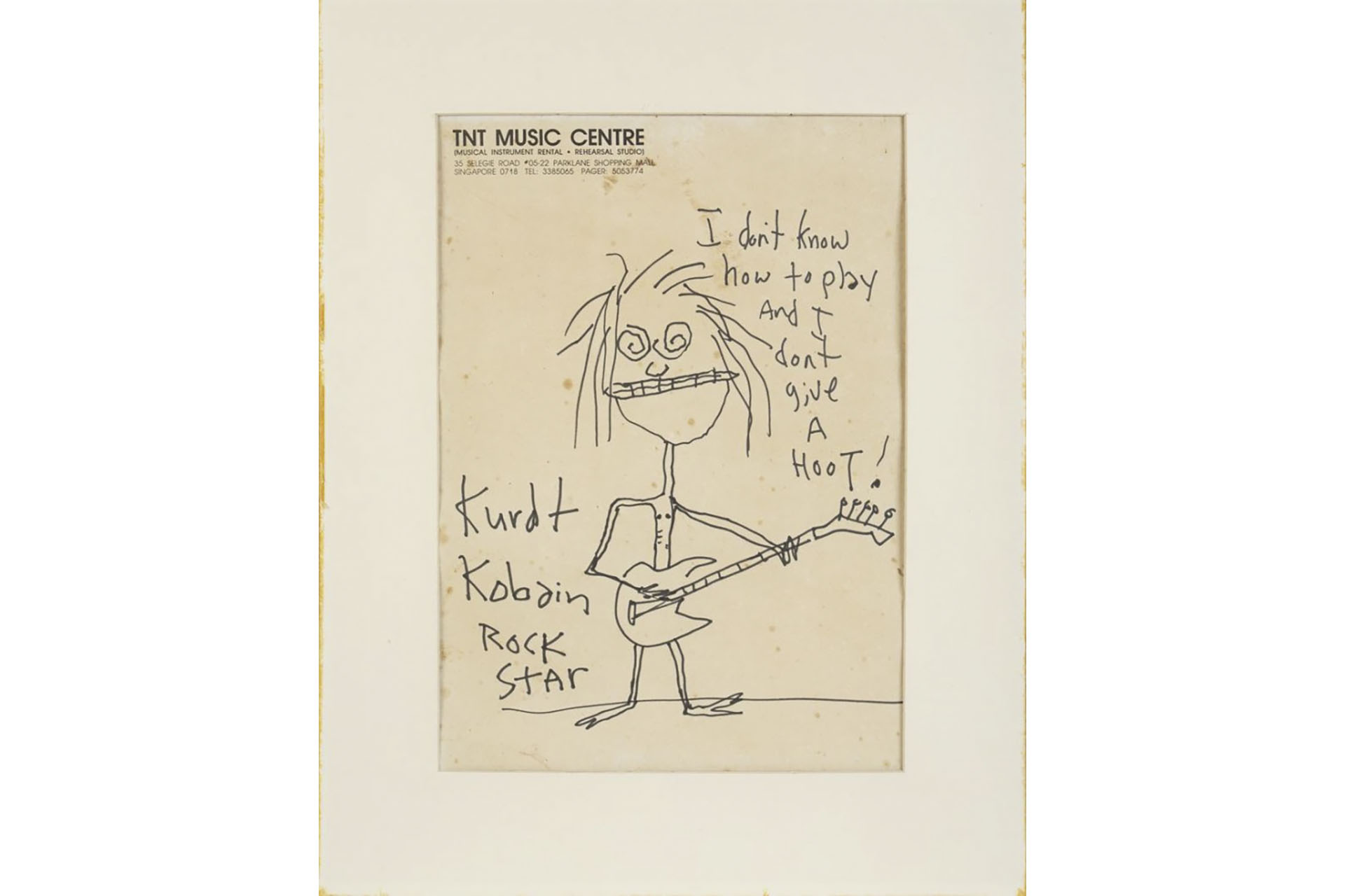 Nyolcvanmillióért kelt el Kurt Cobain egy karikatúrája