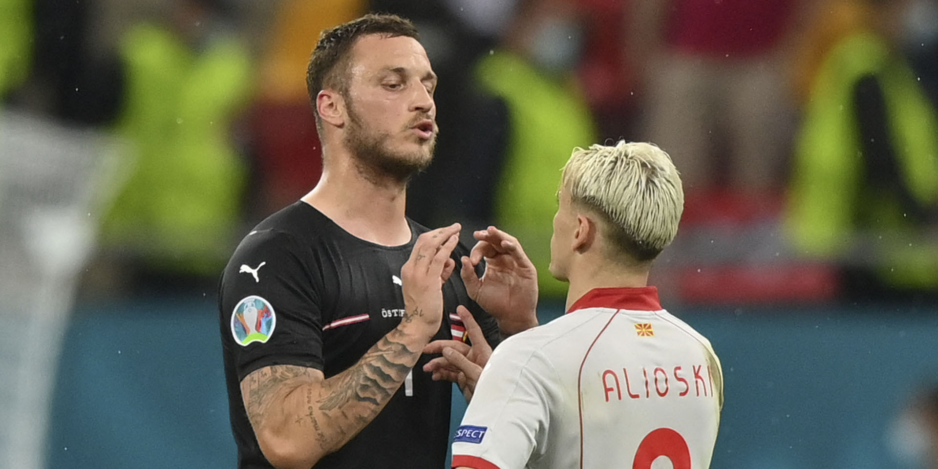Észak-Macedónok azt kérik az UEFA-tól, büntessék meg az albánozó szerb származású osztrák válogatottat