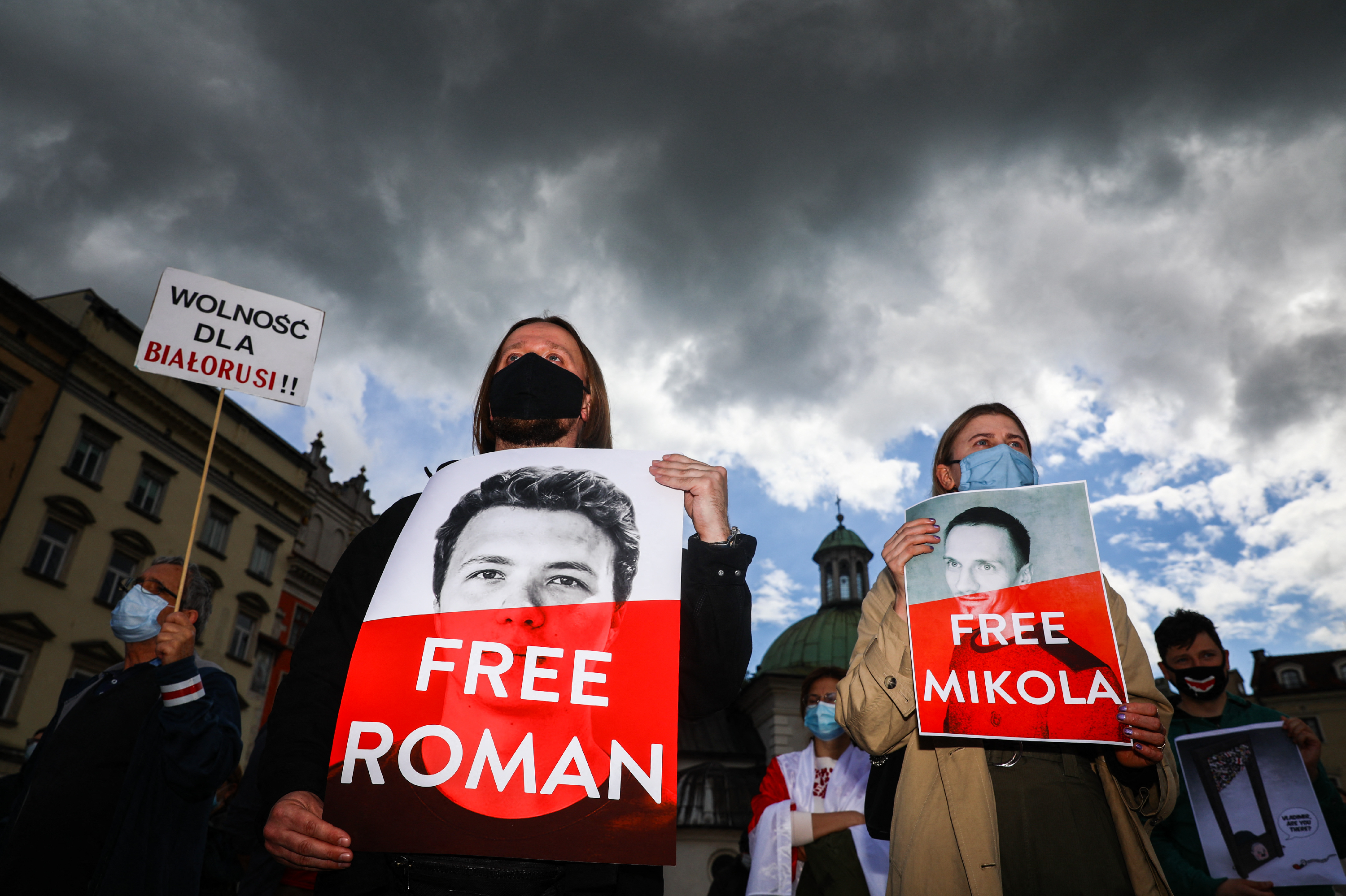 Házi őrizetbe került a letartóztatott fehérorosz újságíró és barátnője