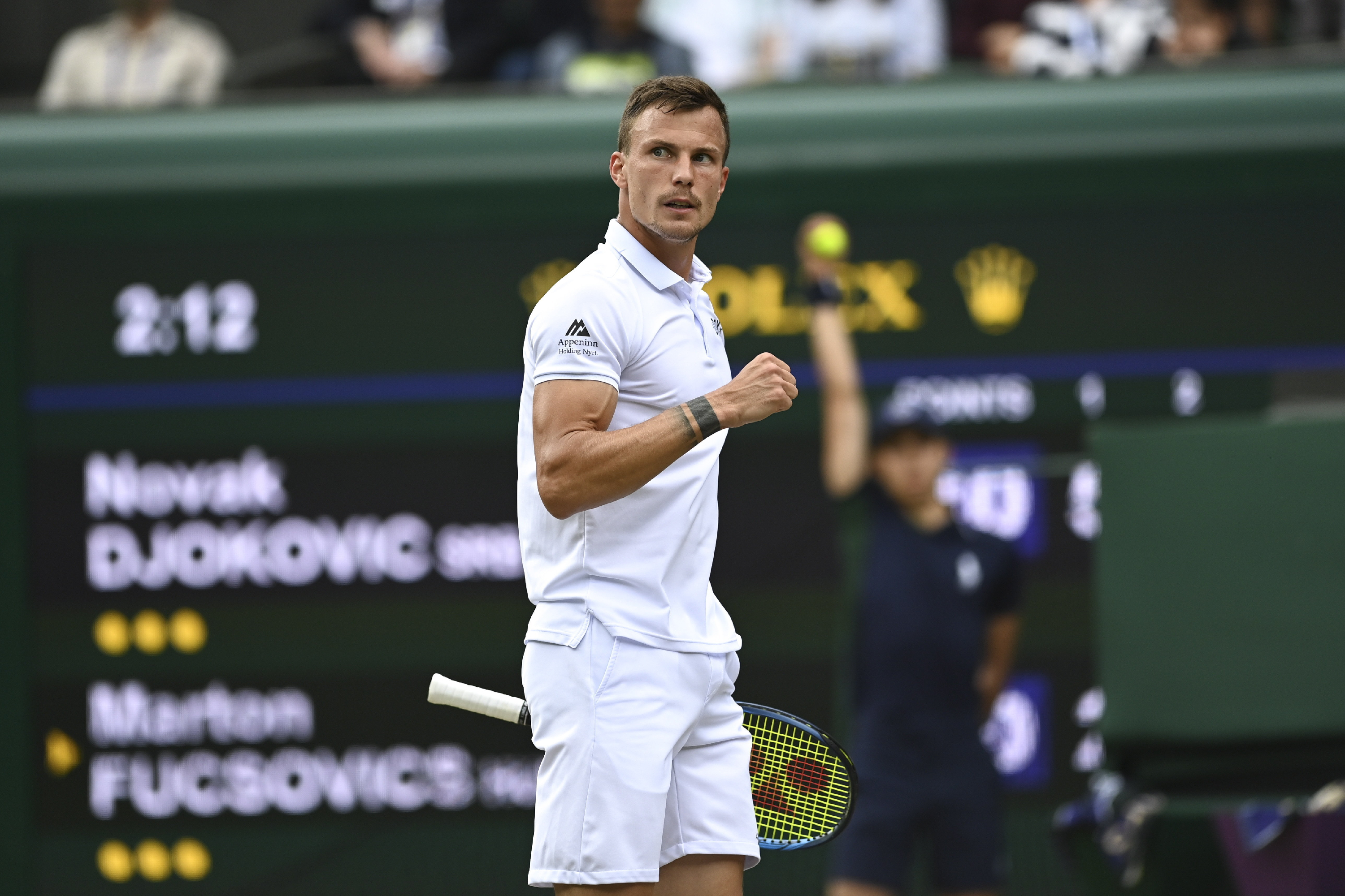 Véget ért Fucsovics Márton diadalmenete Wimbledonban