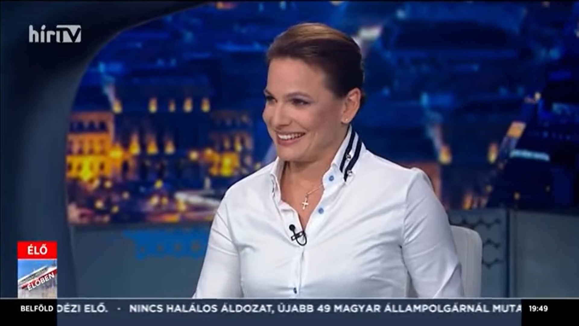 Kocsis Máté búcsúztatta a Hír TV műsorában Földi-Kovács Andreát