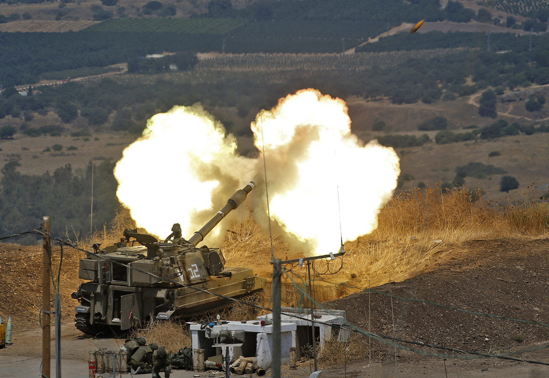 Rakétatámadások Libanonból Észak-Izraelre 