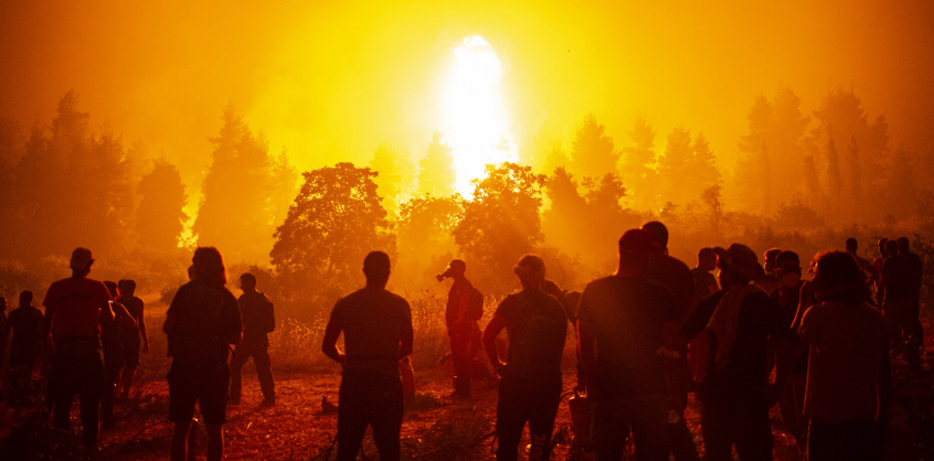 Kilencvenezer hektárnyi terület vált a tűz martalékává Görögországban