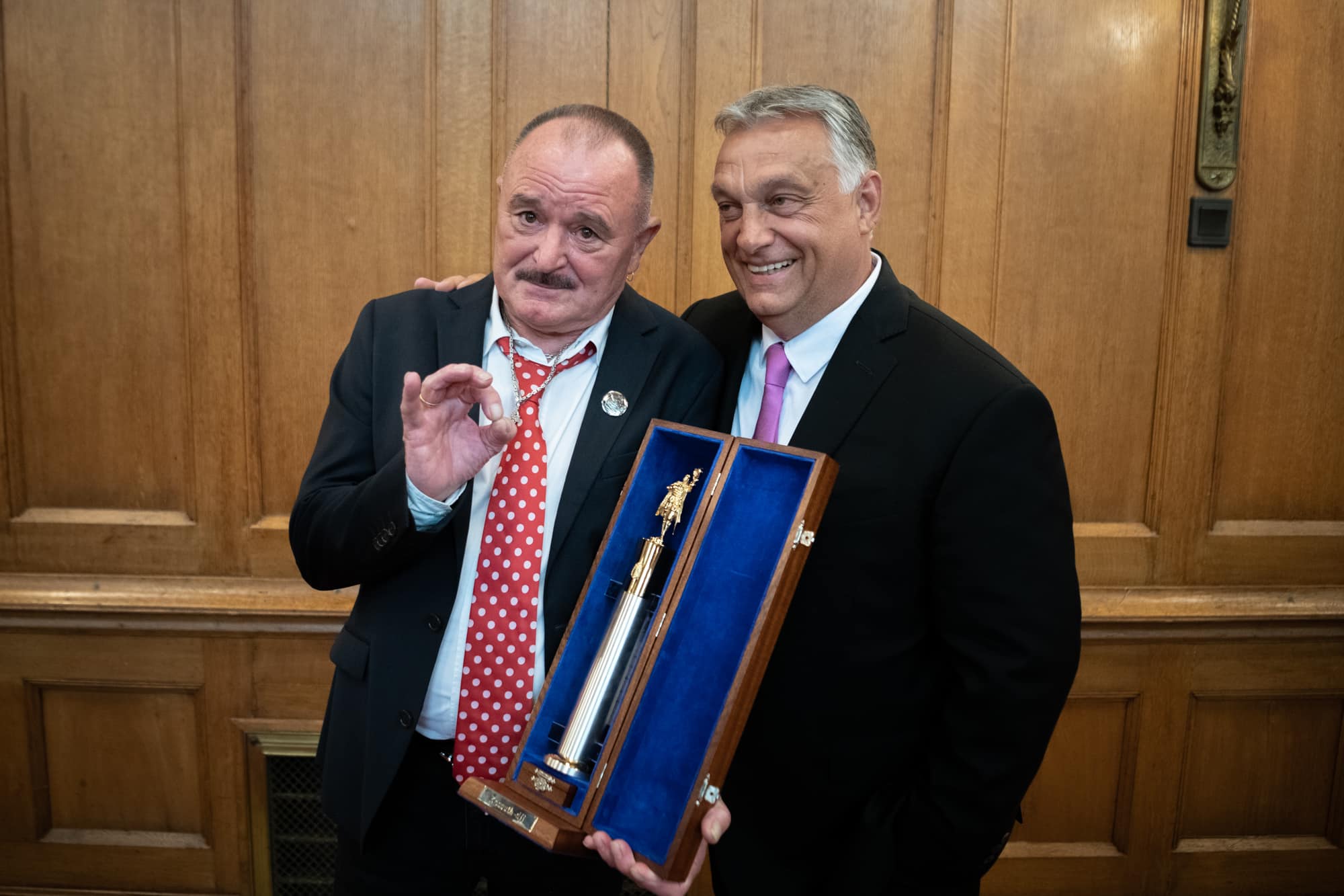 Orbán Viktor gratulált a legrockerebb Kossuth-díjasnak