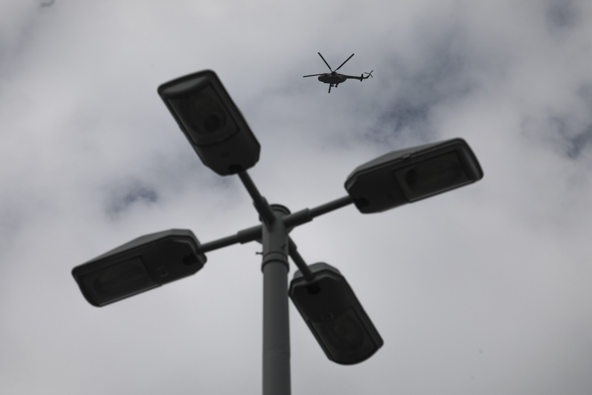 Lezuhant egy helikopter 