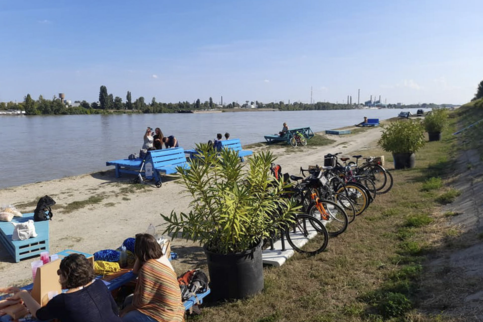 Újabb pihenőpart nyílt a fővárosi Duna-parton