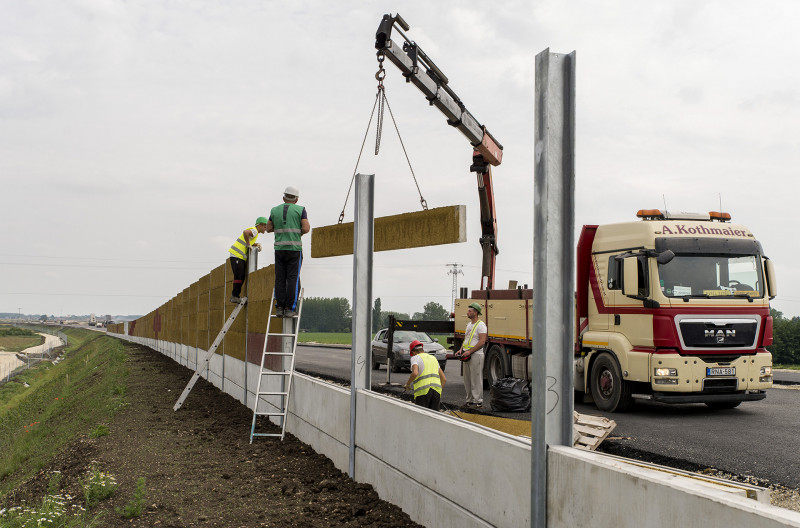 Épül az M85-ös gyorsforgalmi út Csorna és Sopron közötti 