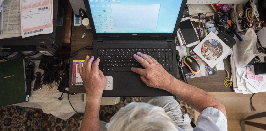 Európa-szinten első Magyarország a netező nyugdíjasokban