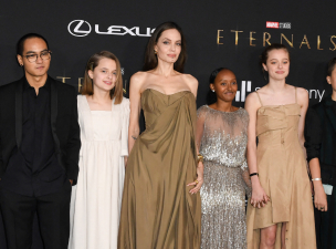 Angelina Jolie megmutatta a gyerekeit, de Zahara Jolie-Pittel kapcsolatban valami gyanús lett