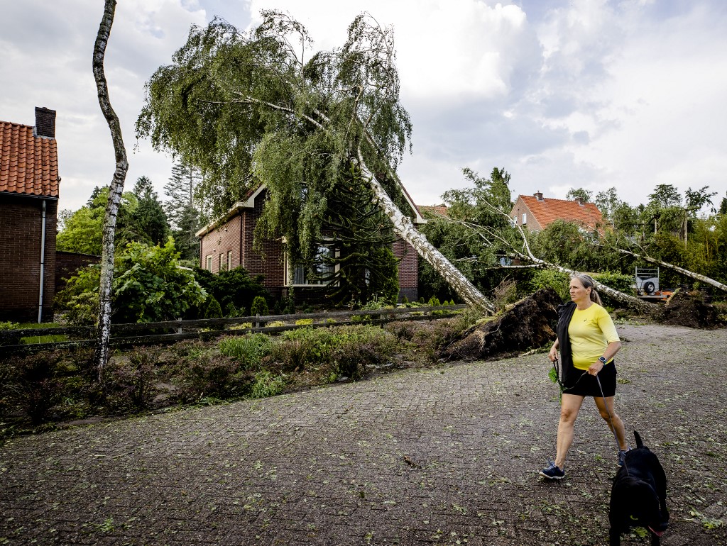 Mintegy 270 ezer háztartás maradt áram nélkül a szélviharok miatt Csehországban