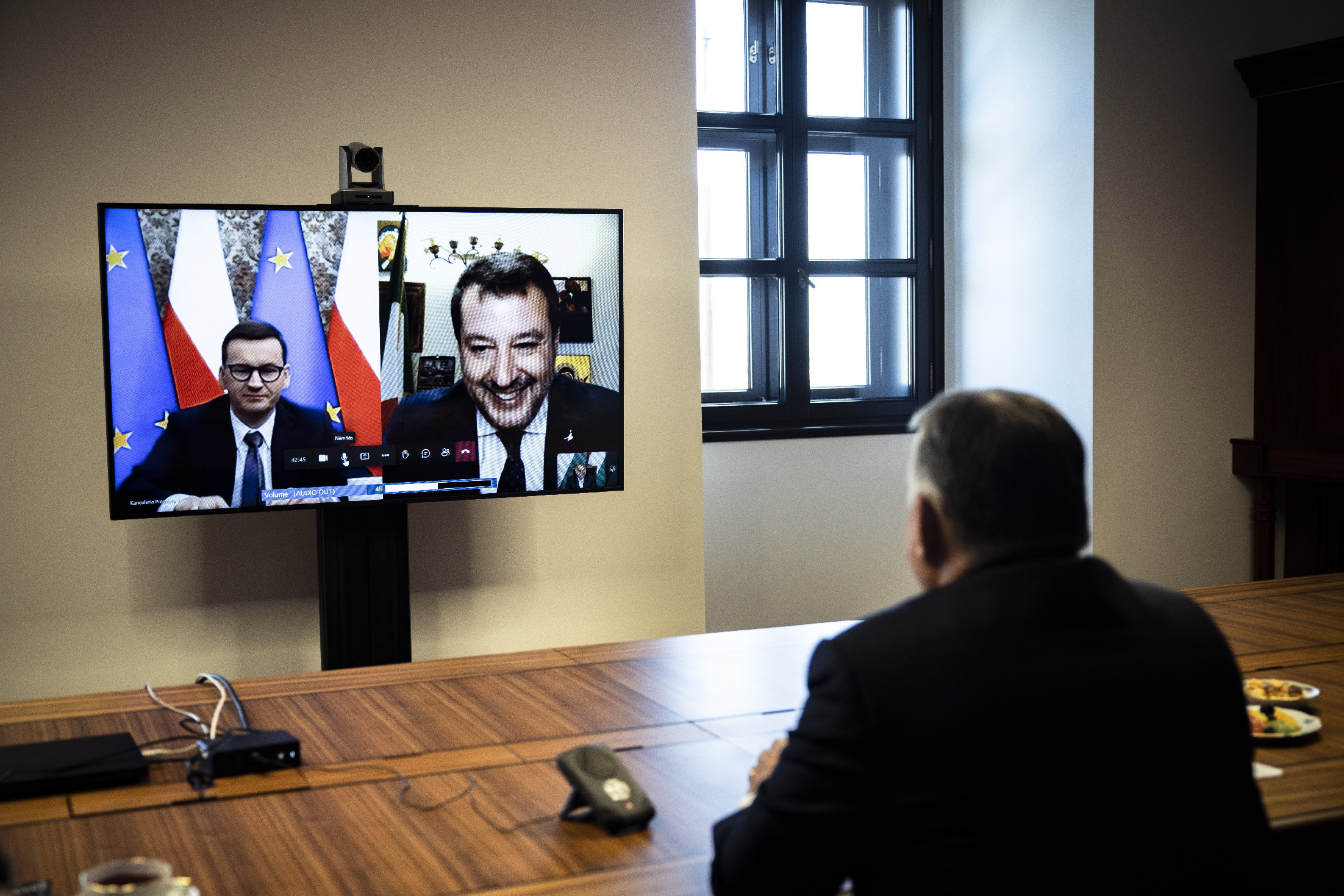 Orbán Viktor új európai politikai csoport létrehozásáról tárgyalt Salvinivel és Morawieckivel