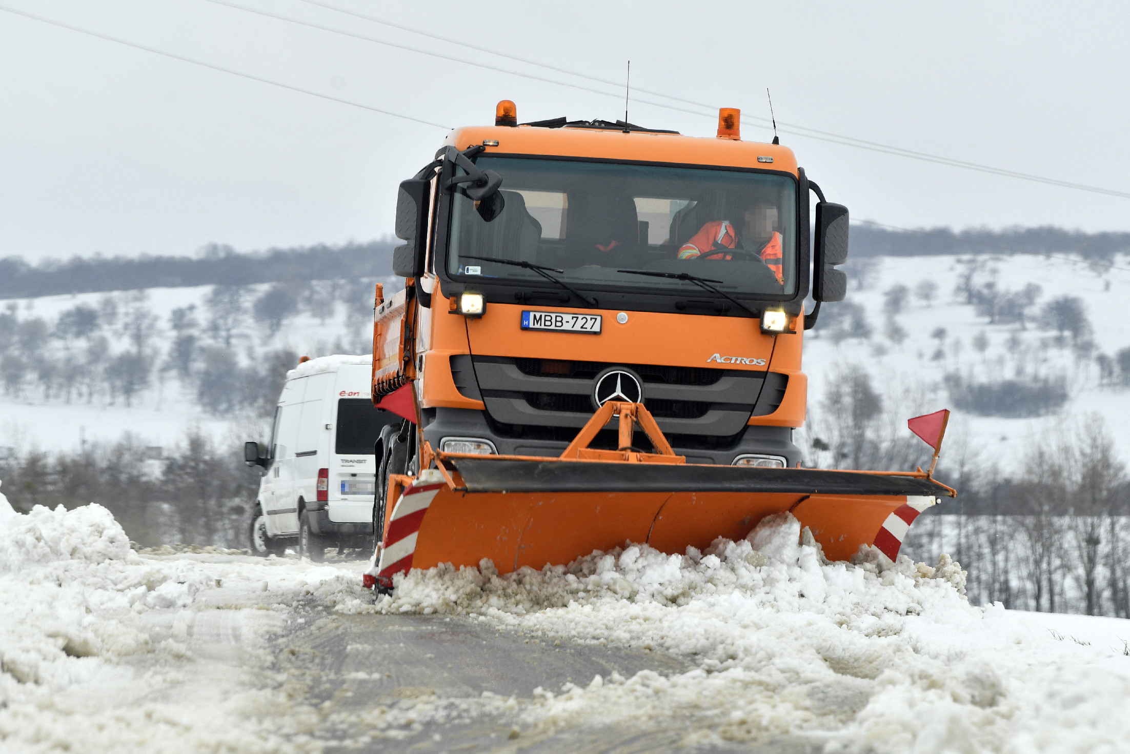 Jelentős havazás várható csütörtökön és pénteken 