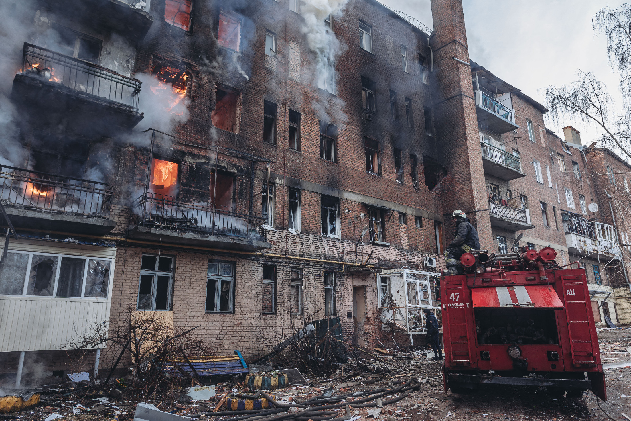 Zelenszkij szerint az orosz erők egyszerűen lerombolták Bahmut városát