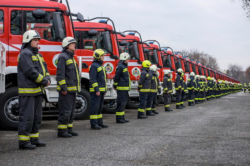 Uniós pénzből frissítették a katasztrófavédelem járműparkját