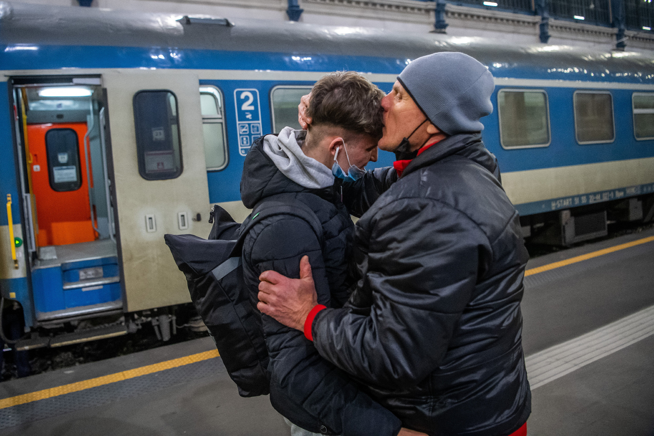Ennyi ukrajnai menekült érkezett vonattal hétfőn Budapestre 