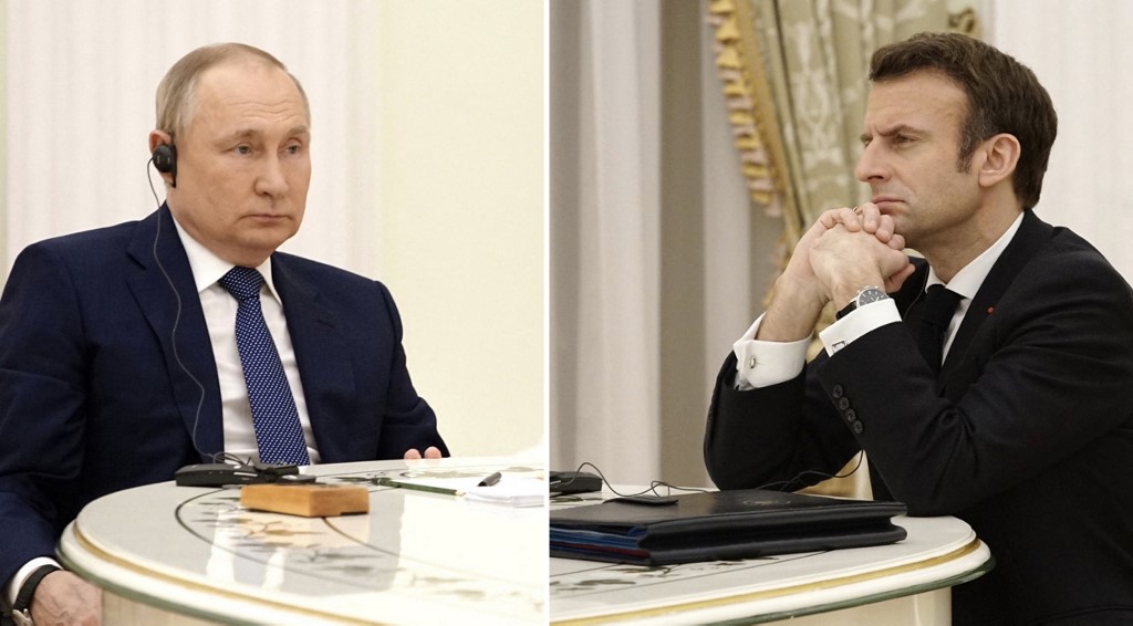 A franciák kiszivárogtatták Vlagyimir Putyin és Emmanuel Macron telefonbeszélgetését