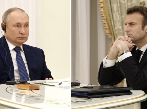 A franciák kiszivárogtatták Vlagyimir Putyin és Emmanuel Macron telefonbeszélgetését