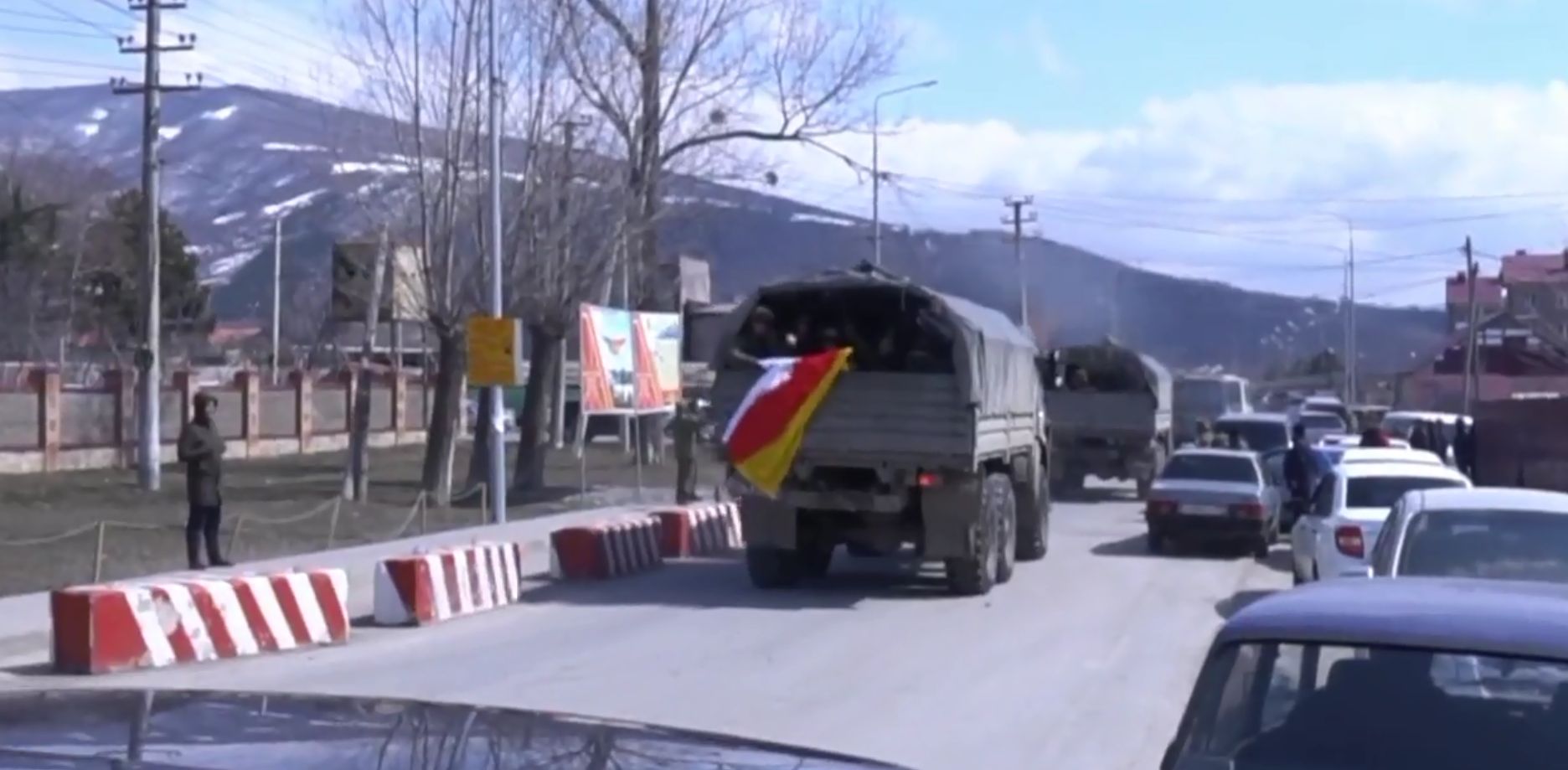 VIDEÓ! Dél-Oszétiából kap támogatást Oroszország