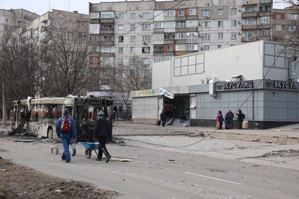 Tűzszünetet hirdetett Oroszország Mariupolban