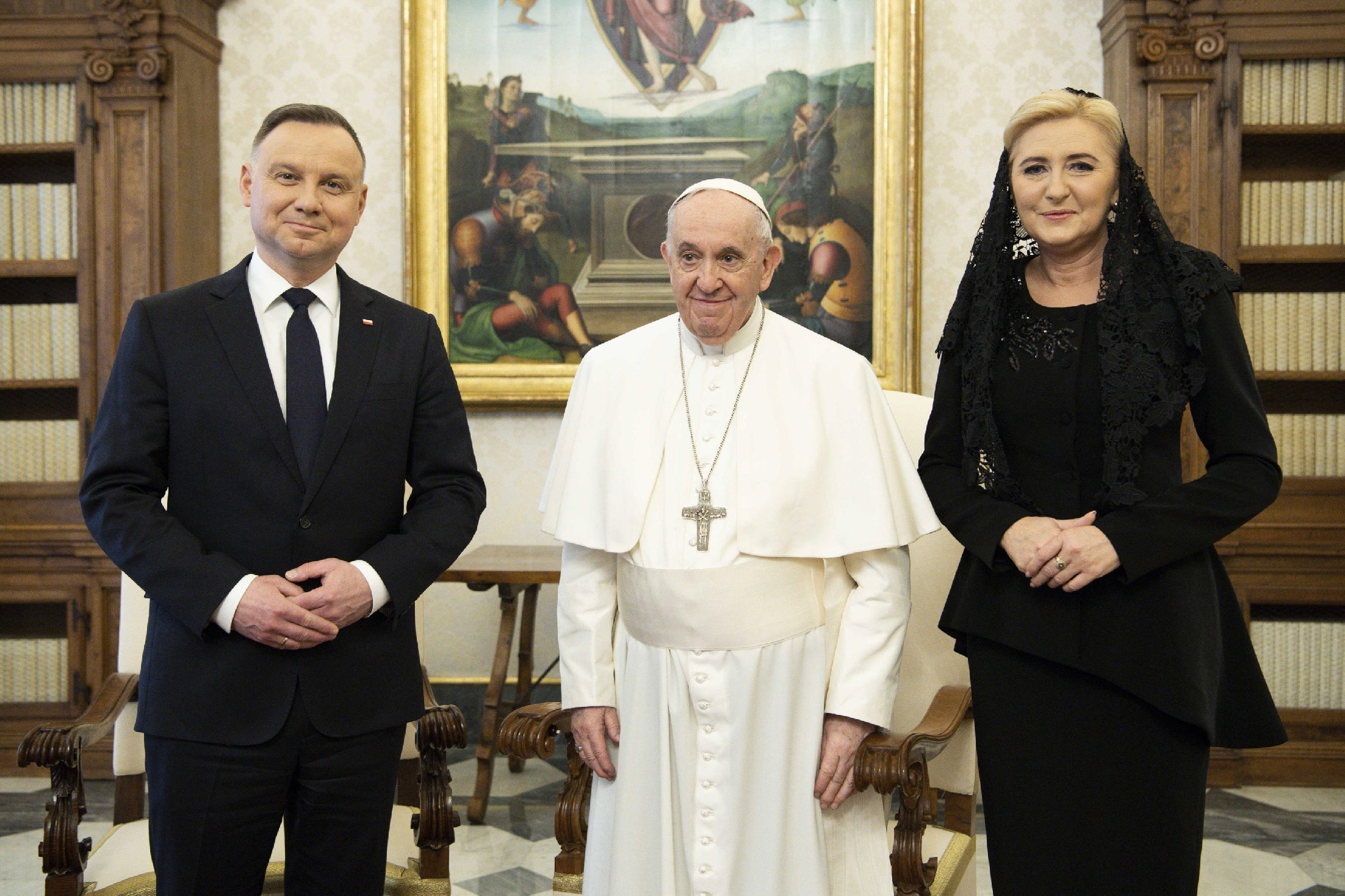 Andrzej Duda lengyel elnök Ferenc pápával egyeztetett 