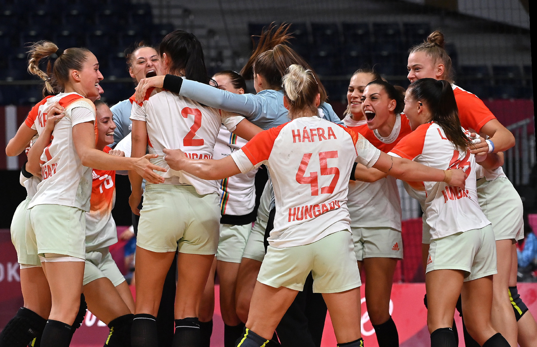A magyar női kézicsapat kiütötte Portugáliát, és kijutott az Európa-bajnokságra