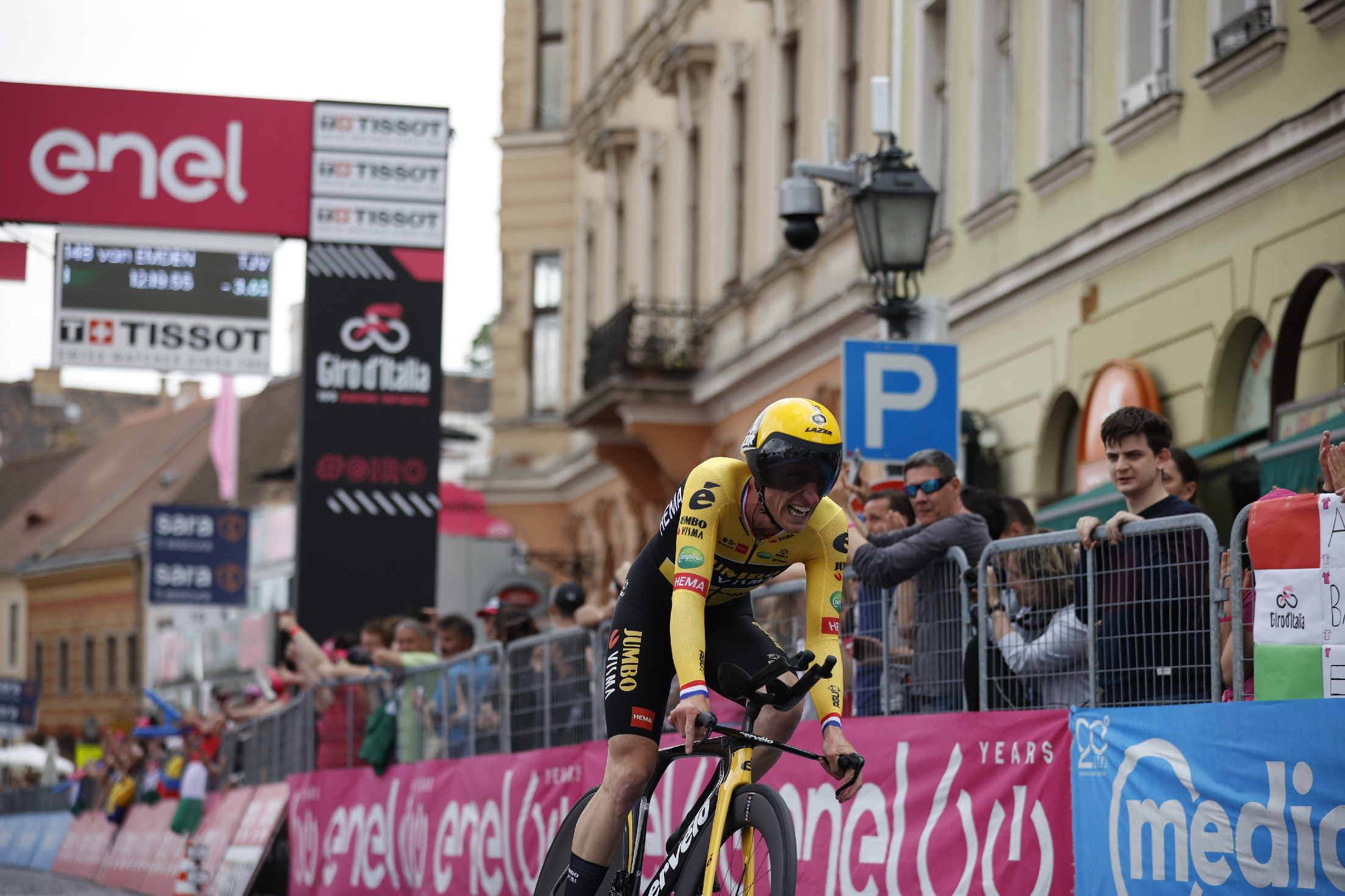 Giro d'Italia – megvan ki nyerte a budapesti időfutamot