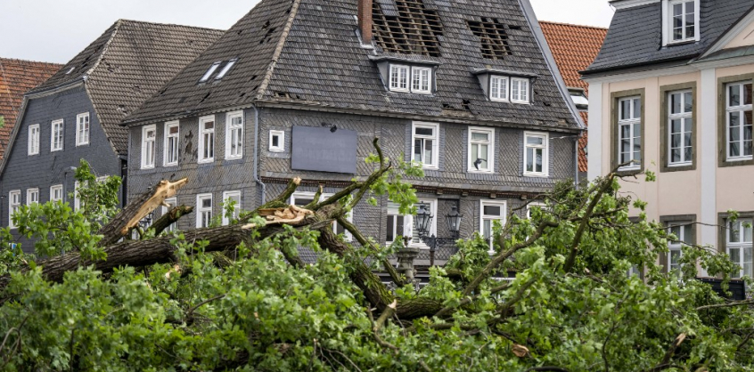 Tornádó pusztított Németországban