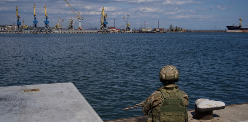 Aknamentesítették a mariupoli kikötőt az oroszok