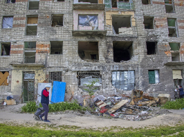 Heten haltak meg egy orosz támadásban Harkivban