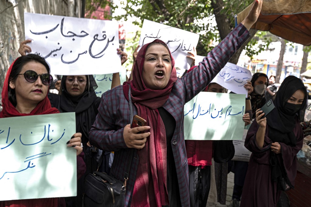 Bátor tett: Jogaikért és elnyomásuk ellen tüntettek a nők Afganisztán fővárosában