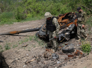 A ukránok fogadkoznak: az orosz tankok eljutnak Európába