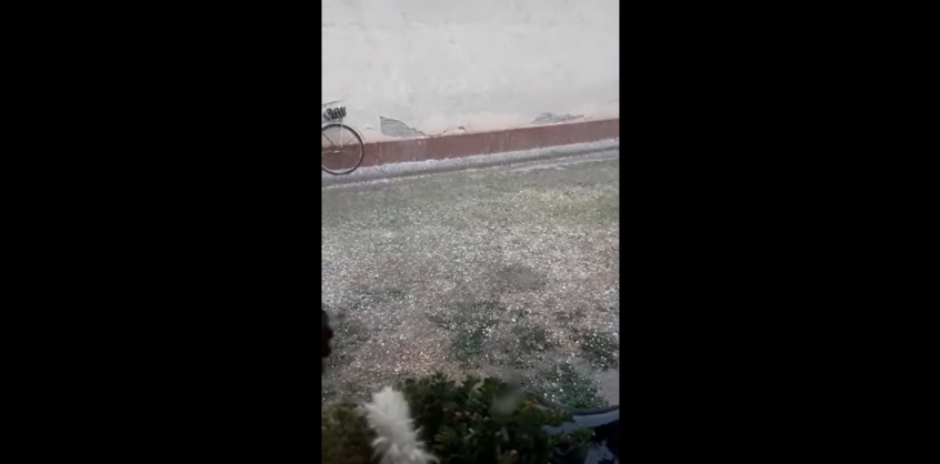 Videó: Cseresznye nagyságú jégdarabok csaptak le az Alföld több településén is