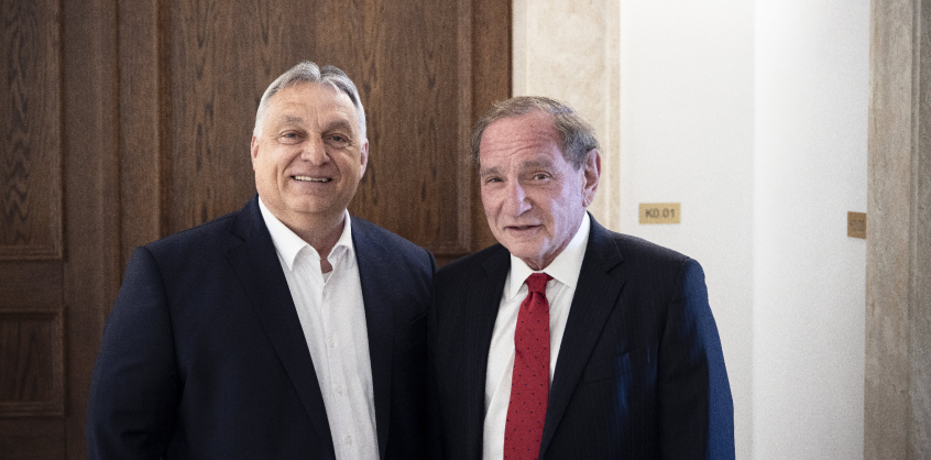 Orbán Viktornál vendégeskedett George Friedman