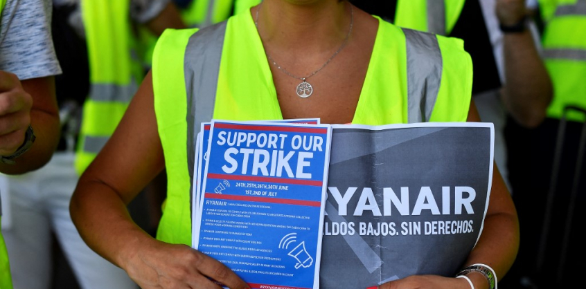 Továbbra is sztrájkolnak a Ryanair és az Easyjet dolgozói