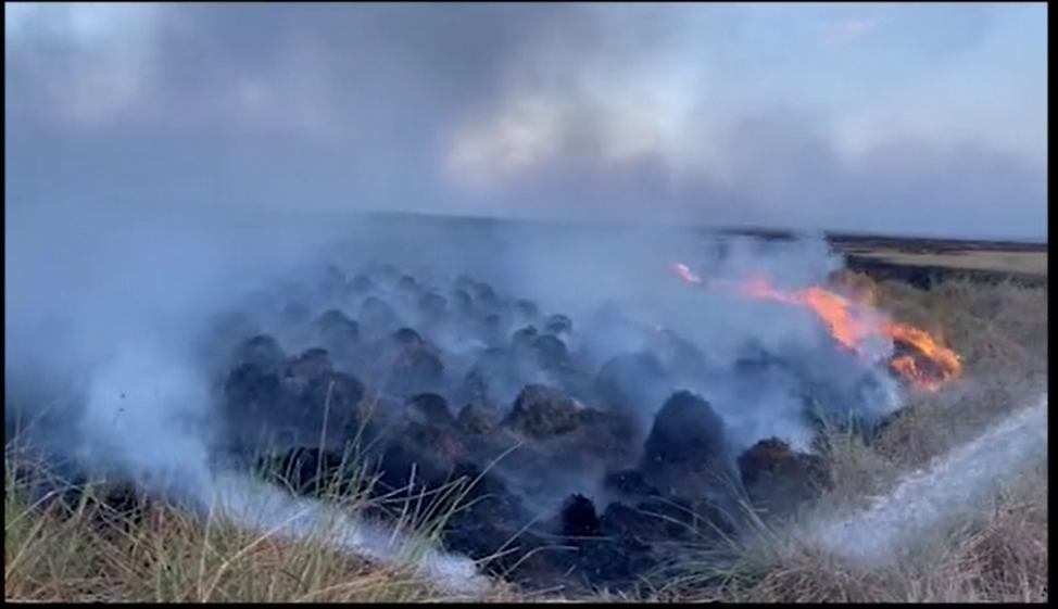 Videó: Hatalmas területen lángolt a hortobágyi puszta