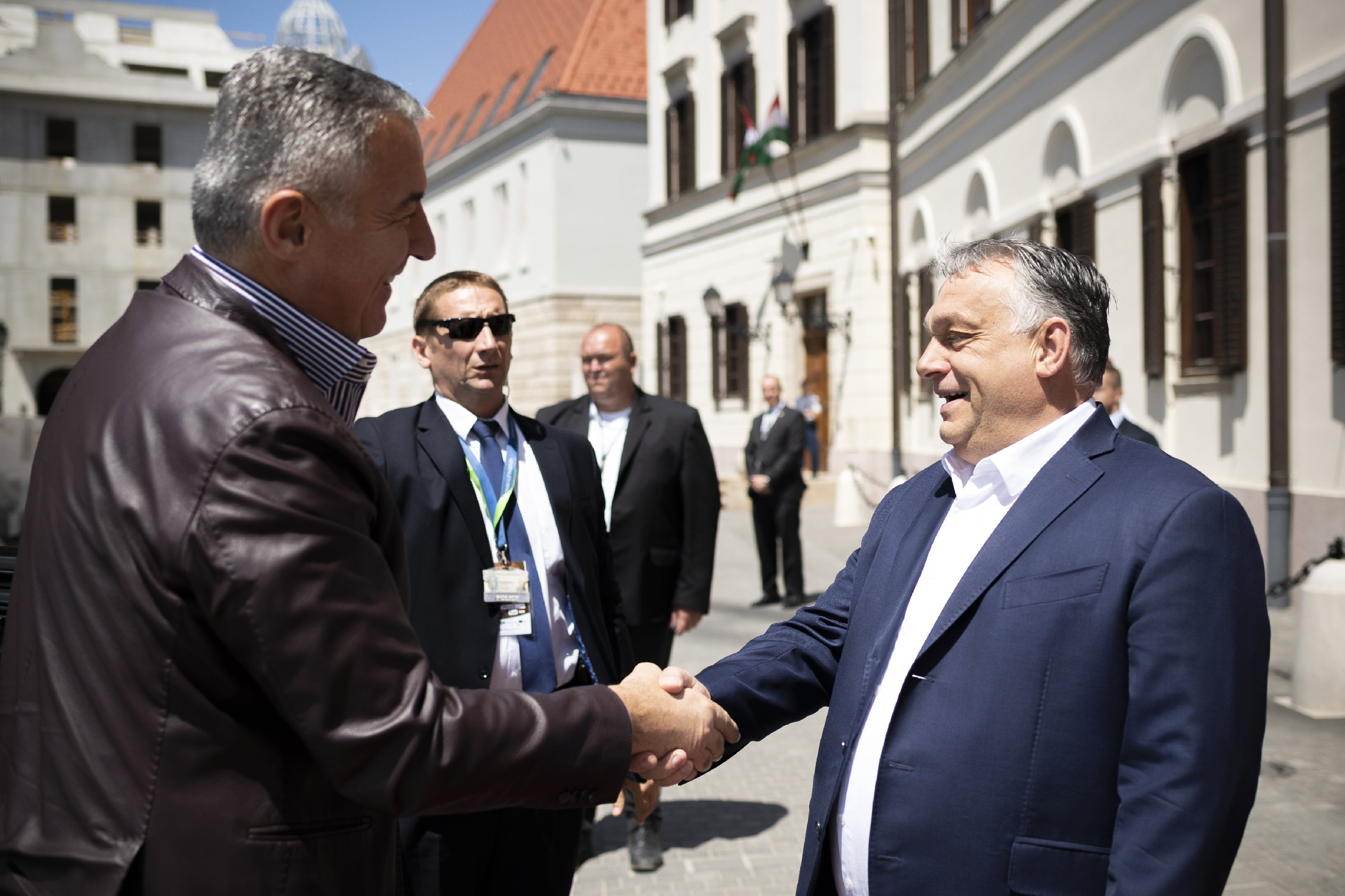 Montenegró elnökét fogadta Orbán Viktor