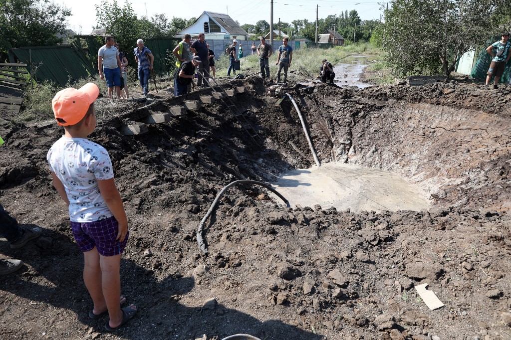 Orosz rakéta darabja csapódott be egy Moldovai faluban