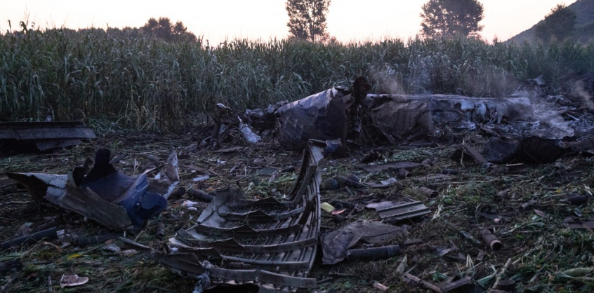 Ukrán volt a repülőgép, amelyik lezuhant Görögországban