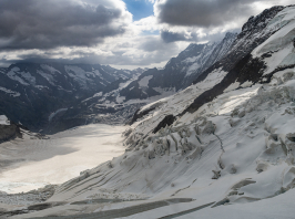 Soha nem látott veszélyben a svájci gleccserek