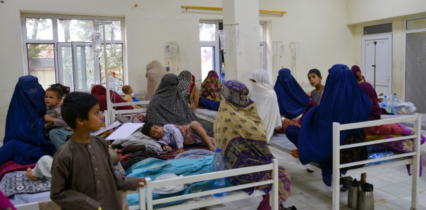 Kolerajárvány tombol Afganisztánban