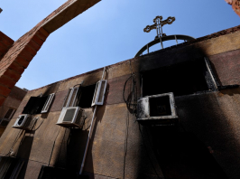 Kigyulladt egy kopt ortodox templom, legalább negyvenen meghaltak 