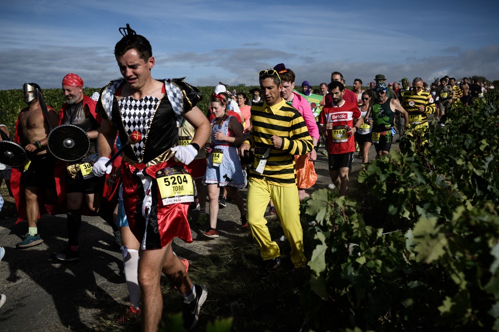 Felső kategóriás borral és osztrigával tartották meg a maratont Médocban