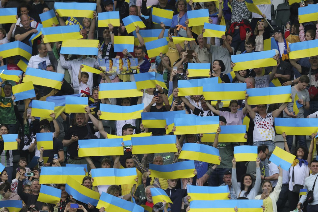 Egy focimeccsen rágott be Ukrajna, meg akarja akadályozni azt