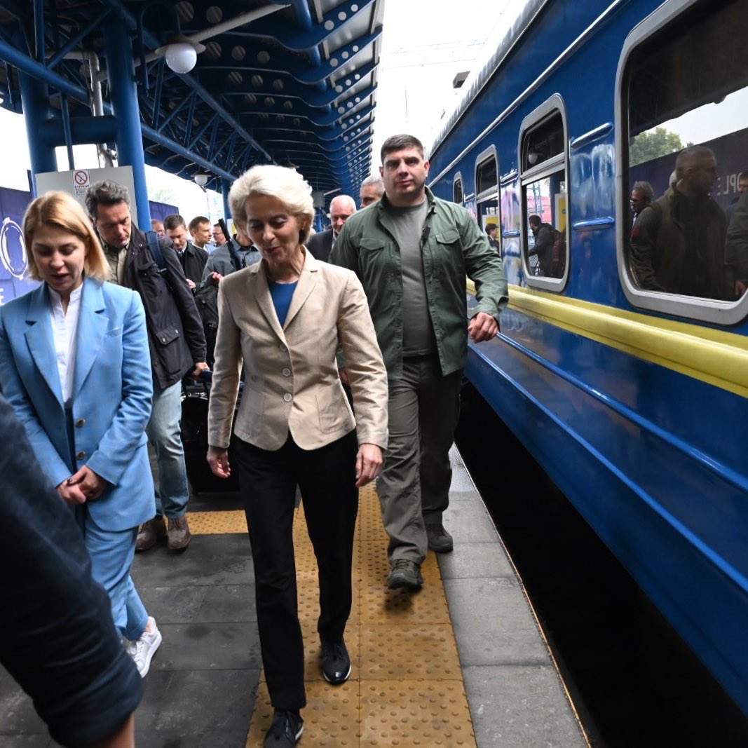 Kijevbe utazott Ursula von der Leyen