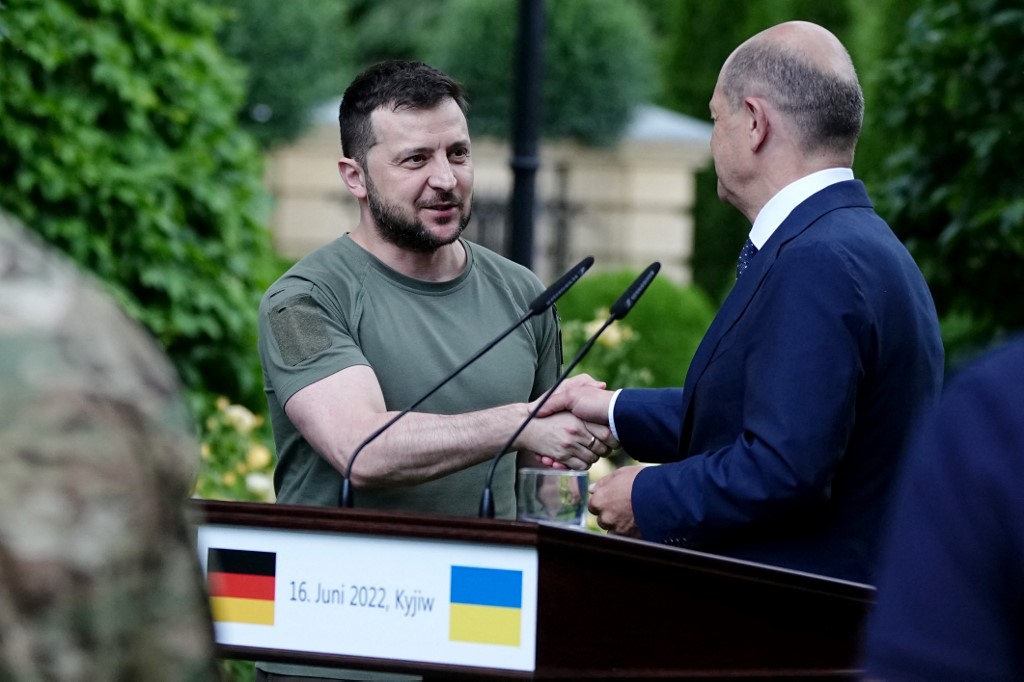 Ukrajna még nagyobb támogatást kap Németországtól Putyin bejelentése miatt