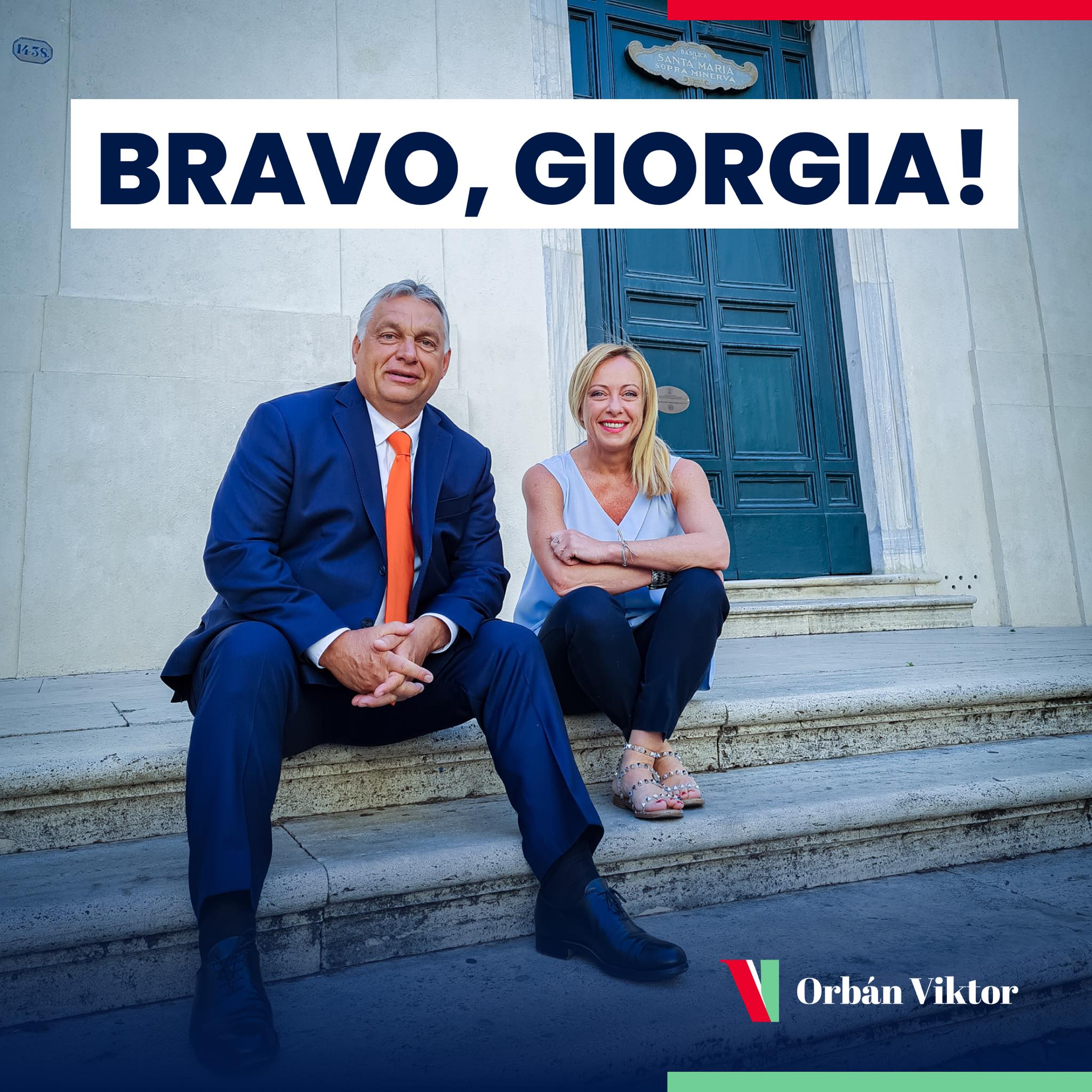 Orbán Viktor férfinak nézte Giorgia Melonit